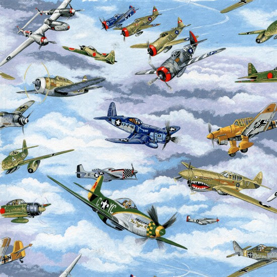 Warbirds- 100% Cotton