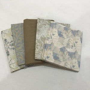 Fat Quarter Pack - Beige Botanical