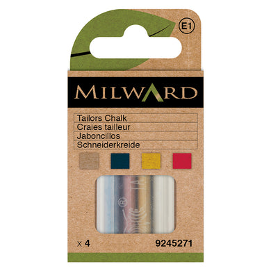 Chalk in a plastic case - Set of 4