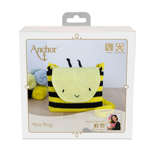Anchor Crochet Kit - Bee Bag