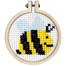 Load image into Gallery viewer, Mini Cross Stitch - Bee Yourself!