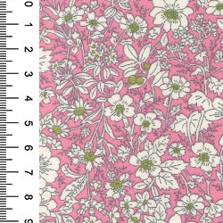 Cotton Poplin - Pink Floral