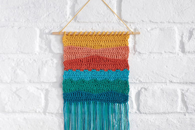NEW for 2024 - Crochet Wall Hanging Workshop - Saturday 13th April 2024