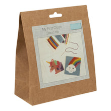 Load image into Gallery viewer, My First Cross Stitch Kit - Unicorn &amp; Cloud