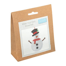 Load image into Gallery viewer, Christmas Snowman Sewing Kit