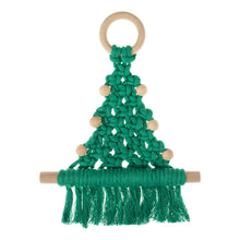 Load image into Gallery viewer, Christmas Tree Macrame Kit