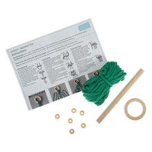 Load image into Gallery viewer, Christmas Tree Macrame Kit