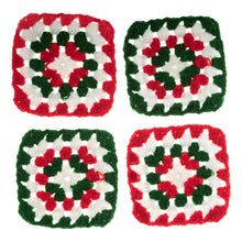 Load image into Gallery viewer, My First Crochet Kit - Granny Squares - Xmas