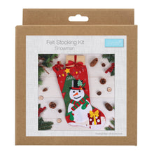 Load image into Gallery viewer, Christmas Stocking Kit - Snowman