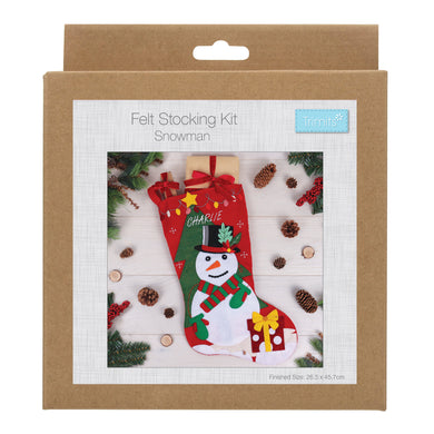 Christmas Stocking Kit - Snowman