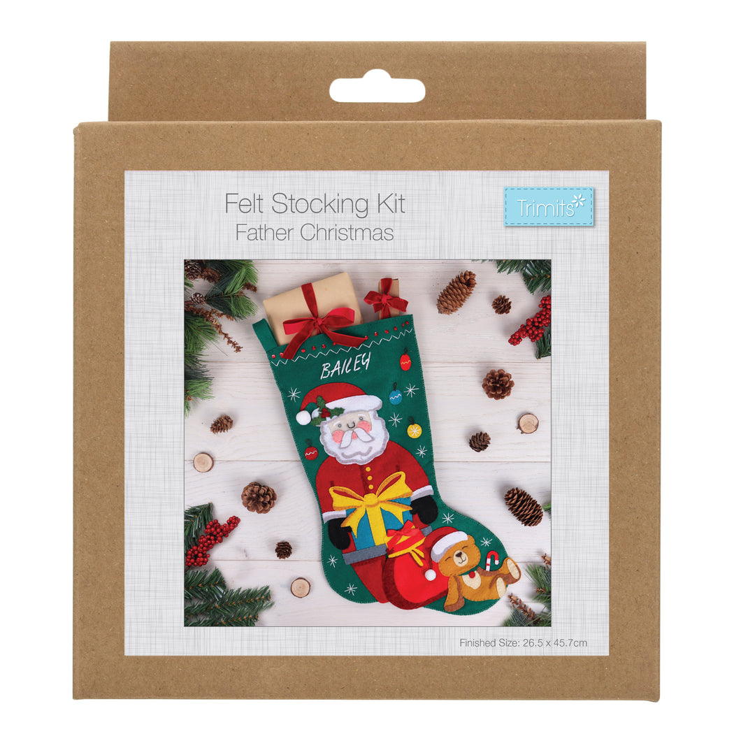 Christmas Stocking Kit - Santa