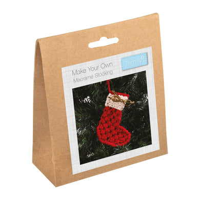 Christmas Stocking Macrame Kit