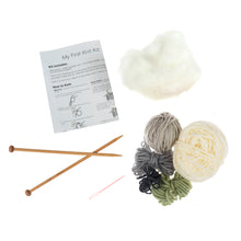 Load image into Gallery viewer, My First Knitting Kit - Bear