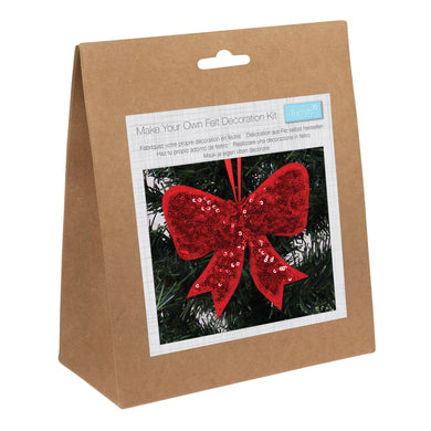 Sequin Bow Decoration Kit