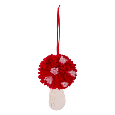 Toadstool Pom Pom Decoration Kit