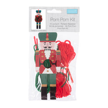 Load image into Gallery viewer, Nutcracker Pom Pom Decoration Kit