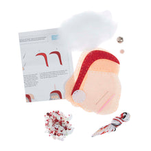 Load image into Gallery viewer, Sequin Santa Decoration Kit