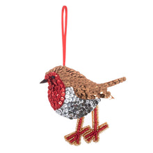 Load image into Gallery viewer, Sequin Robin Decoration Kit