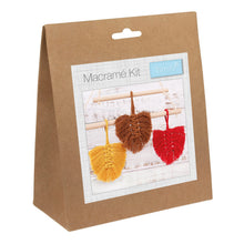 Load image into Gallery viewer, Macrame Kit - Autumn Leaves