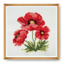 Load image into Gallery viewer, Cross Stitch - Poppies