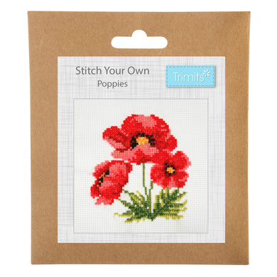 Cross Stitch - Poppies