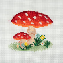 Load image into Gallery viewer, Cross Stitch - Toadstool