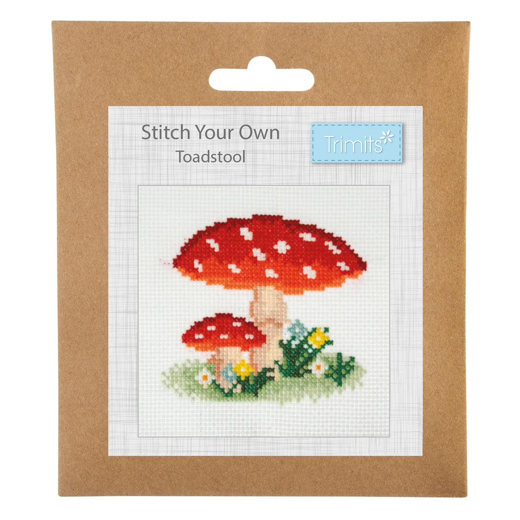 Cross Stitch - Toadstool