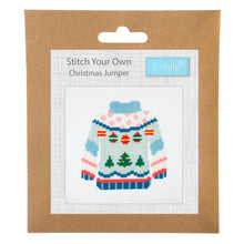 Load image into Gallery viewer, Christmas Cross Stitch - Christmas Jumper