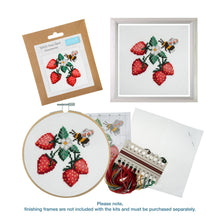 Load image into Gallery viewer, Cross Stitch - Strawberries - NEW