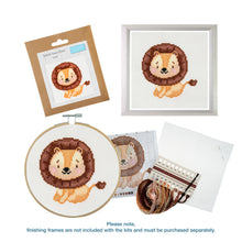 Load image into Gallery viewer, Cross Stitch - Lion - NEW