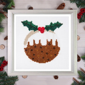 Christmas Cross Stitch - Christmas Pudding