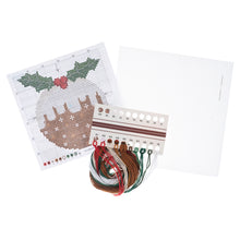 Load image into Gallery viewer, Christmas Cross Stitch - Christmas Pudding