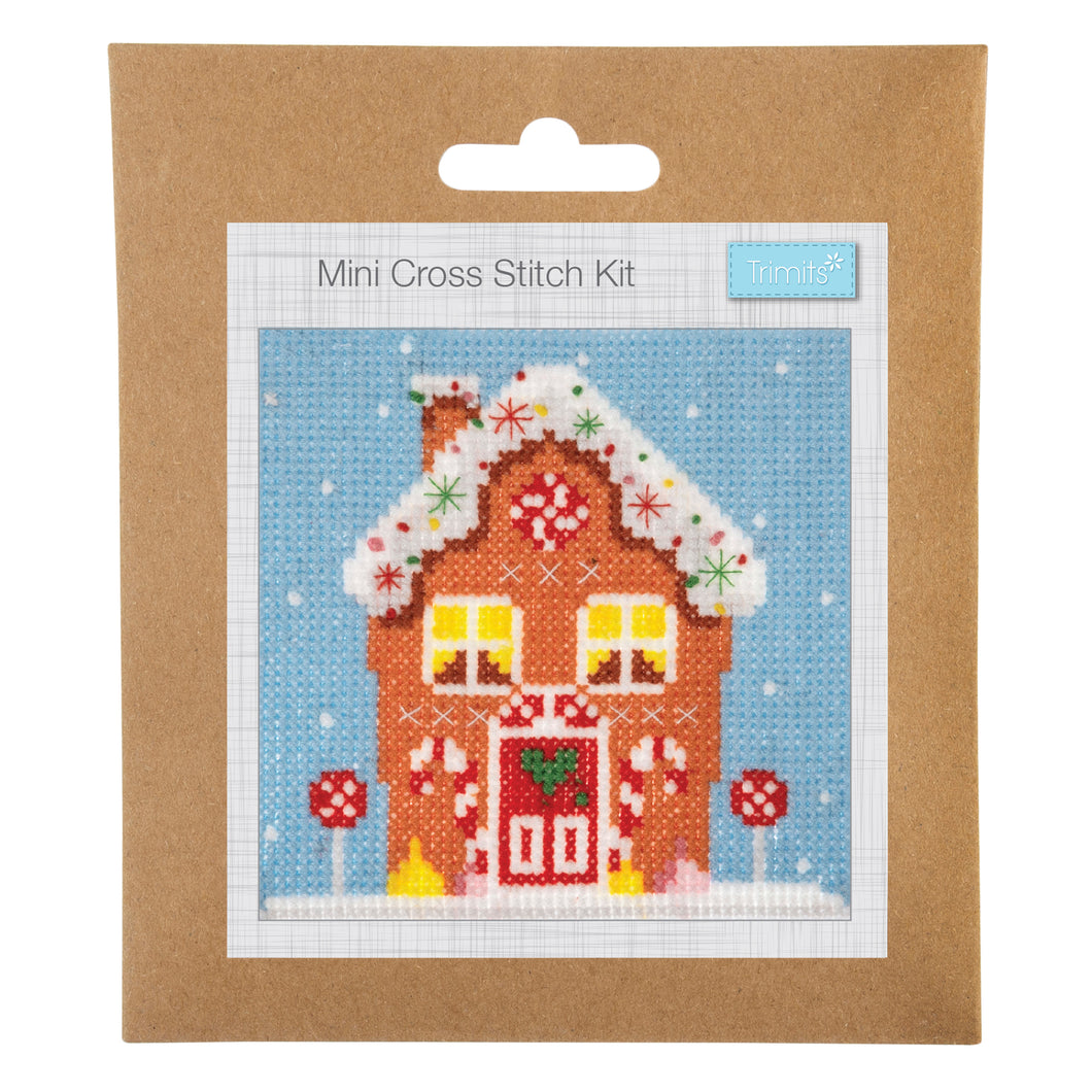 Christmas Cross Stitch - Gingerbread House