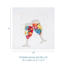 Load image into Gallery viewer, Cross Stitch - Cheers - NEW