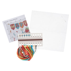 Cross Stitch - Happy Birthday