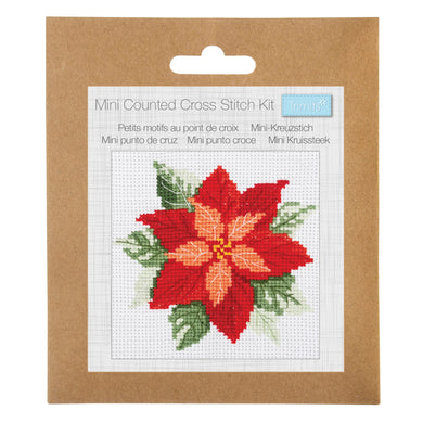 Cross Stitch - Poinsettia