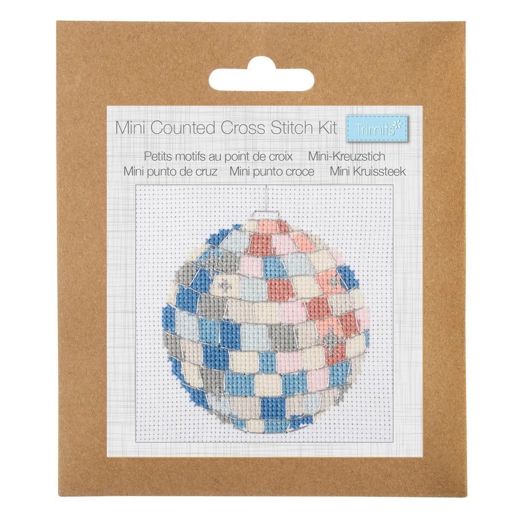 Cross Stitch - Glitter Ball