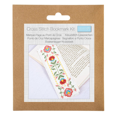 Cross Stitch - Bookmark - Bloom
