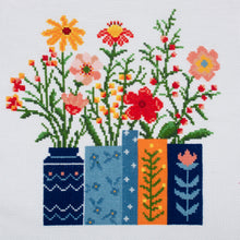 Load image into Gallery viewer, Cross Stitch Kit - Vase of Flowers - NEW