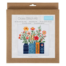 Load image into Gallery viewer, Cross Stitch Kit - Vase of Flowers - NEW