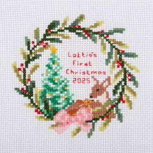 Load image into Gallery viewer, Cross Stitch - Baby&#39;s First Christmas