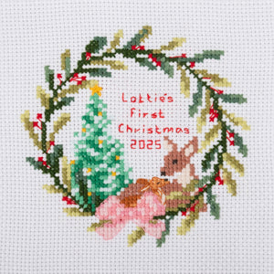 Cross Stitch - Baby's First Christmas