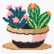 Load image into Gallery viewer, Cross Stitch - Succulents - NEW