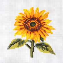 Load image into Gallery viewer, Printed Cross Stitch - Sunflower - NEW