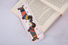 Load image into Gallery viewer, Printed Cross Stitch - Daschund Bookmark - NEW