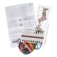 Load image into Gallery viewer, Printed Cross Stitch - Daschund Bookmark - NEW