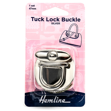 Tuck Lock Buckle - Nickel