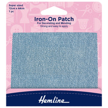 Load image into Gallery viewer, Patches - Iron on - Denim