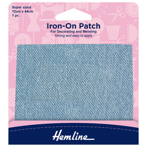 Patches - Iron on - Denim