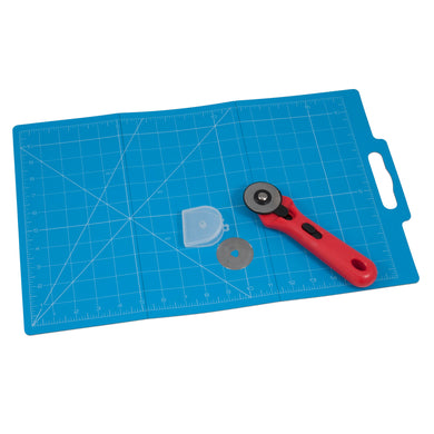 Folding Cutting Mat & Rotary Cutter